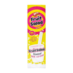 Barratt Milk Straws Fruit Salad Flavour  10 Pack (UK)