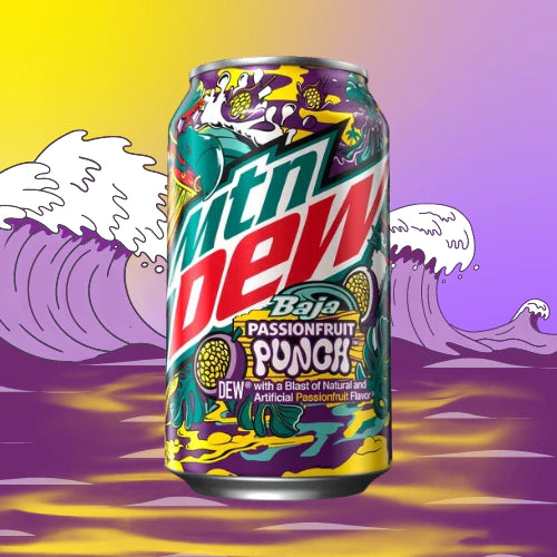 USA Mountain Dew Passionfruit Punch