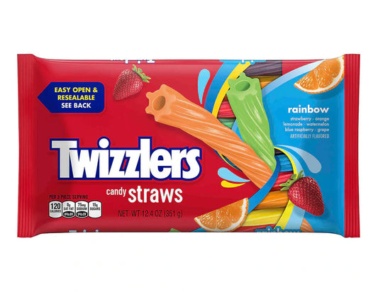 Twizzlers Rainbow Candy Straw 351g (USA)