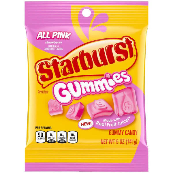 USA Starburst Gummies 141g Collection