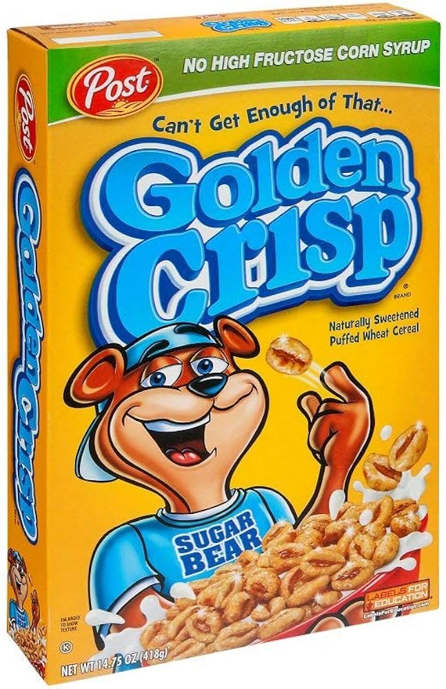 Golden Crisp Cereal 418g