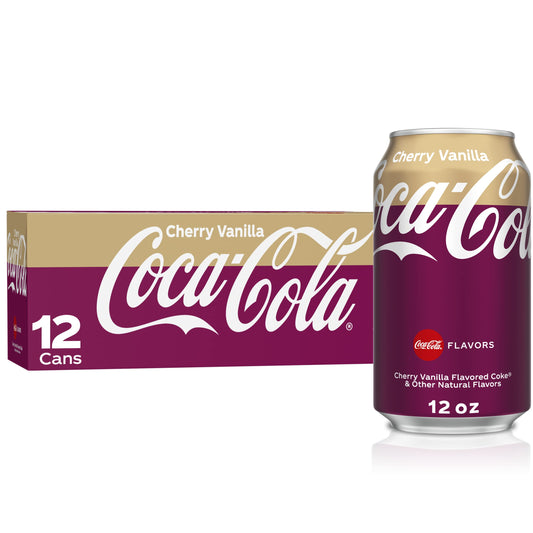 USA Cherry Vanilla Coke Can