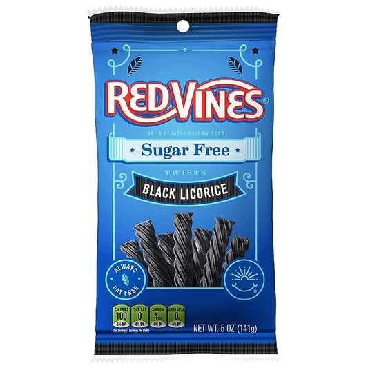 Red Vines Sugar Free Black Licorice 141g (USA)