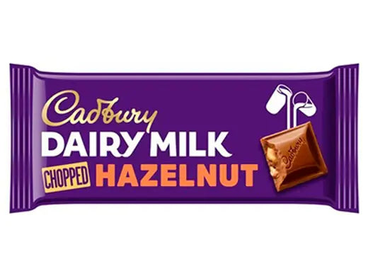 Cadbury Dairy Milk Chopped Hazelnut 95g (UK)