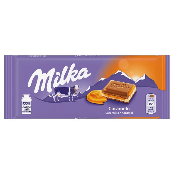 Milka Caramelo Block 100g (UK)