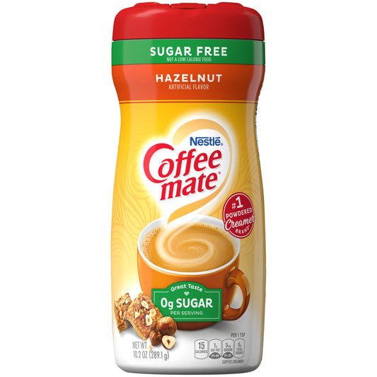 Coffee Mate Sugar Free Hazelnut Powder (USA)