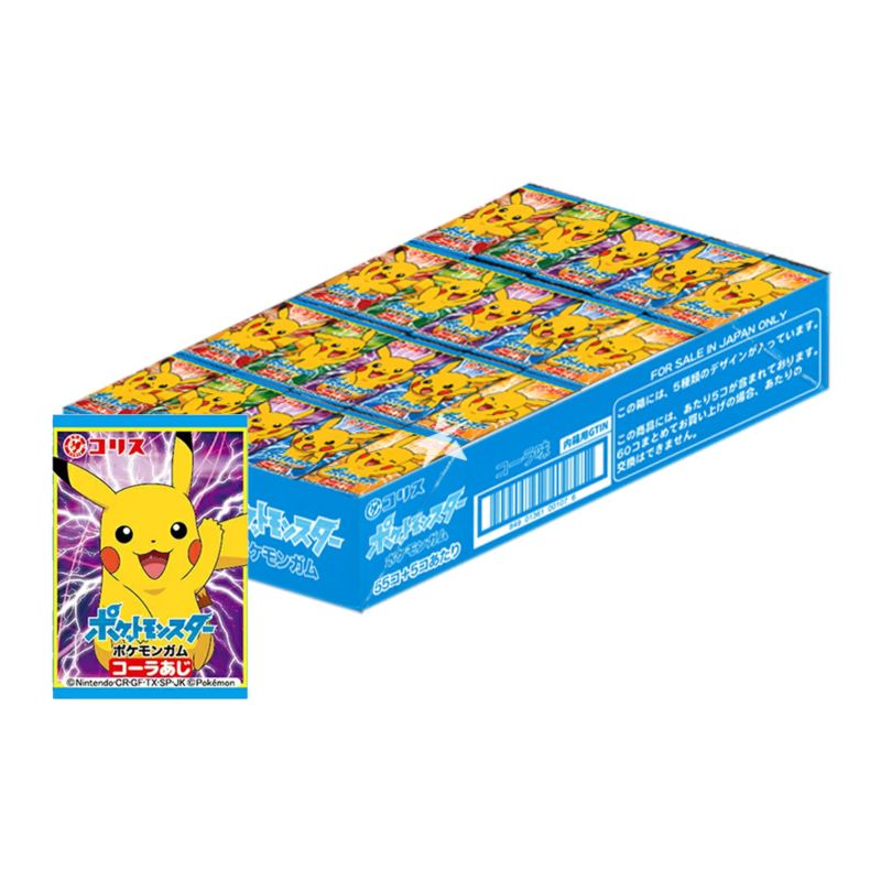 Pokemon Gum Coris  6 Pack (Japan)
