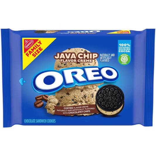 Oreo Java Flavour creme Chocolate Sandwich Cookies  (USA)