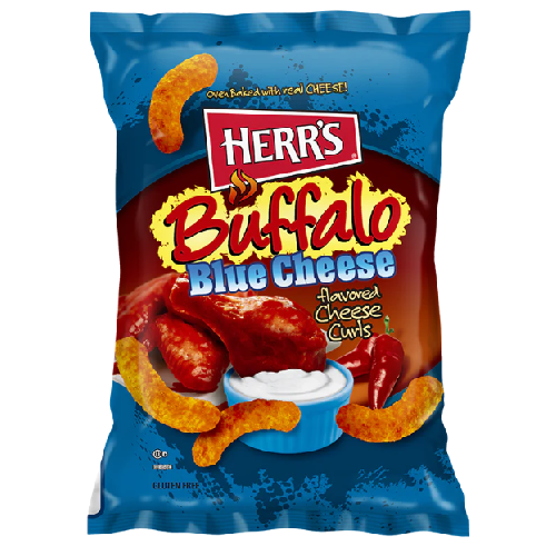 Herr's Buffalo Blue Cheese Puffs
