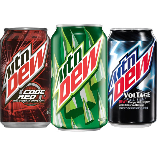 US Mountain Dew Drinks