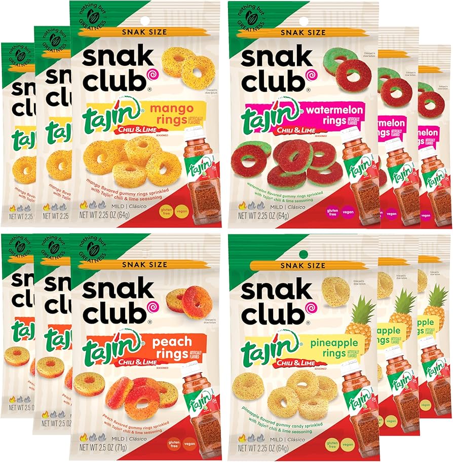 US Snak Club Tajin Candy Collection (Pick 1)