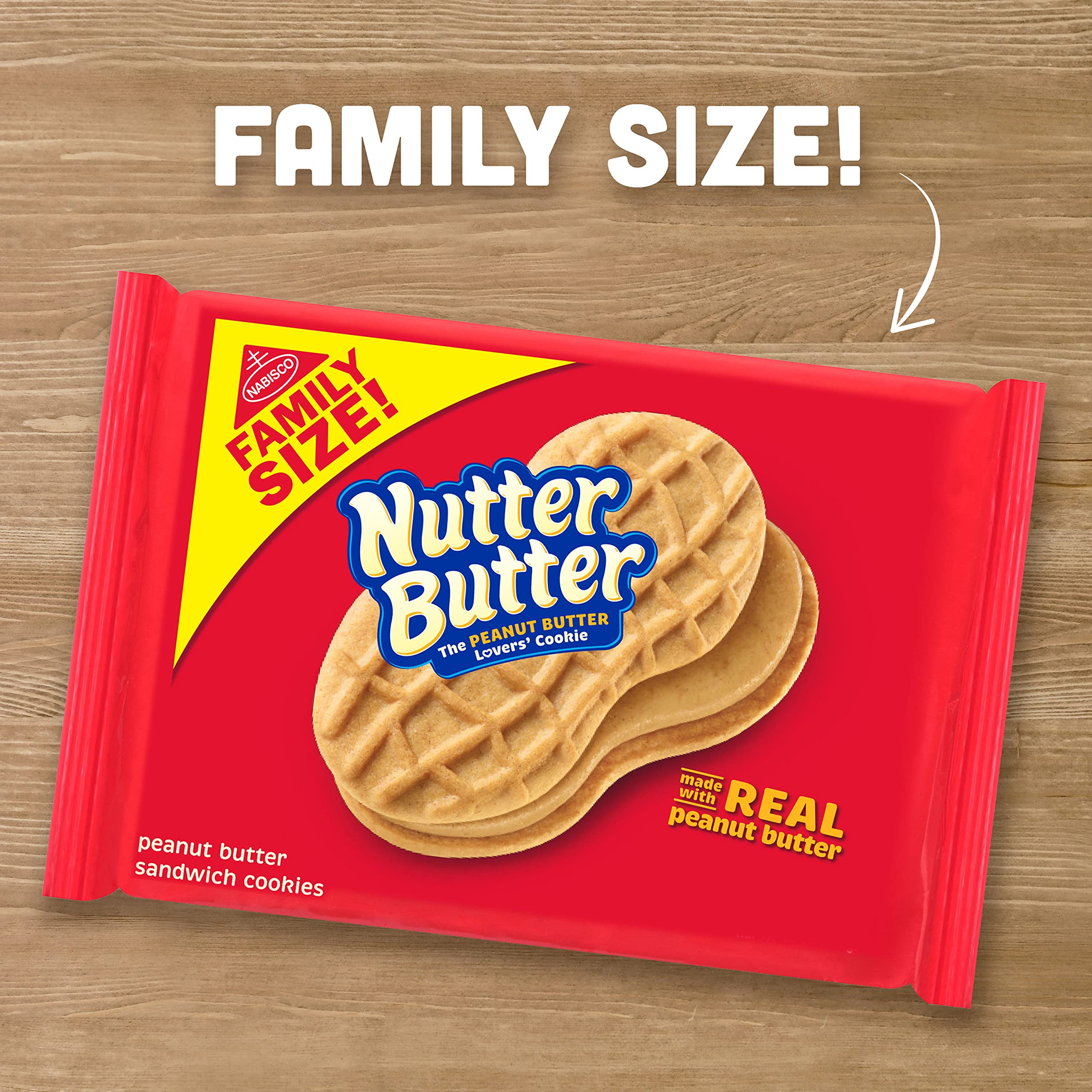 Nutter Butter Family Size 453g (USA) – One Stop Lolli Shop