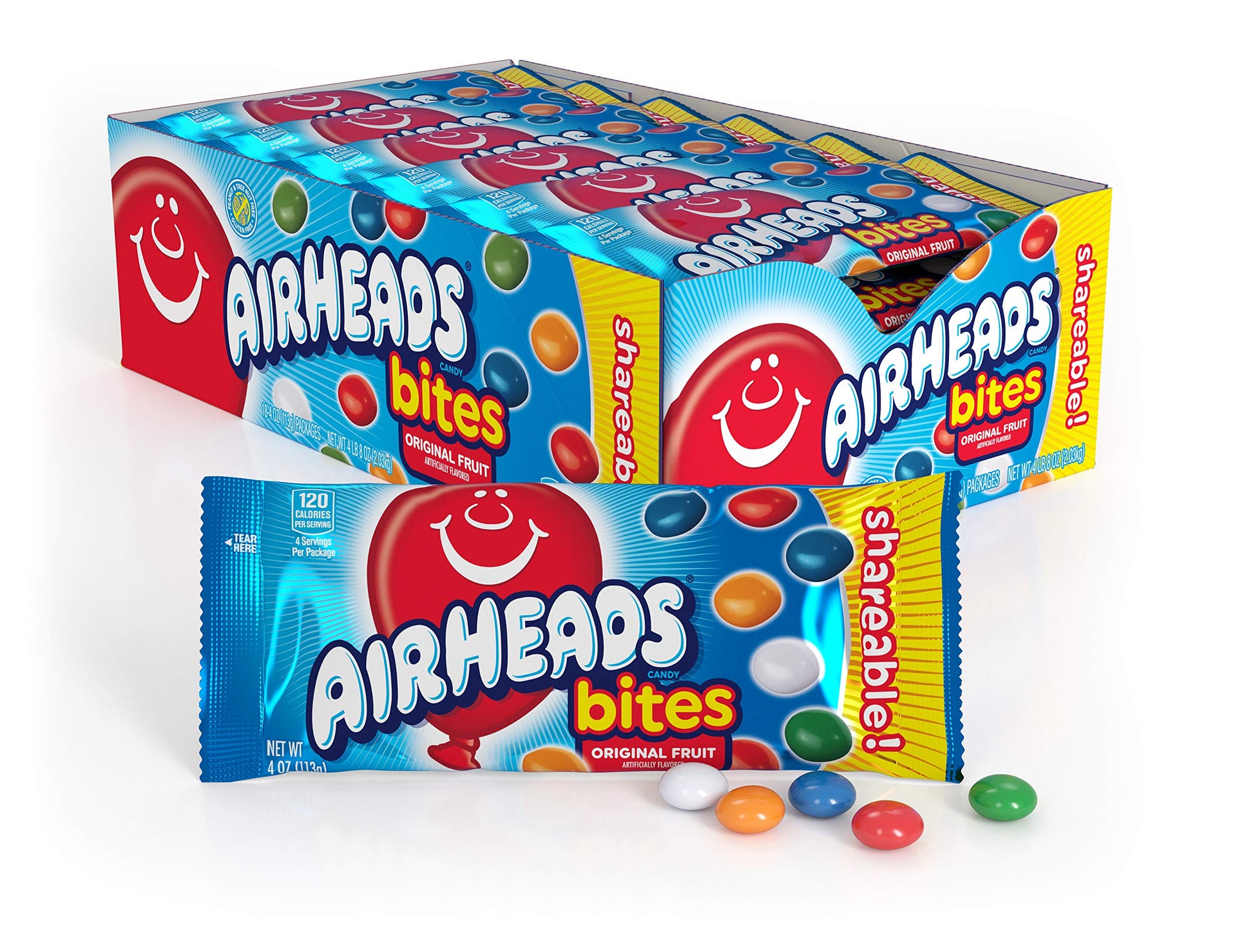 USA Airheads Original Fruit Bites 57g (Single)