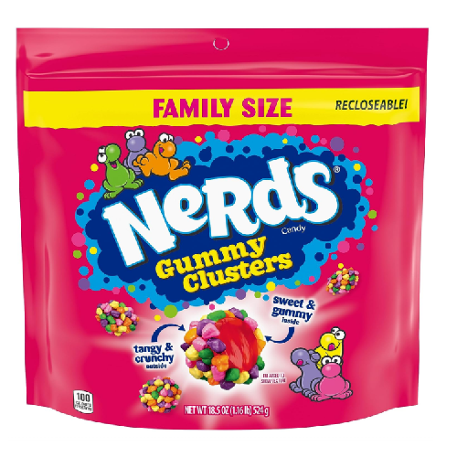 Nerds Gummy Clusters Family  524g