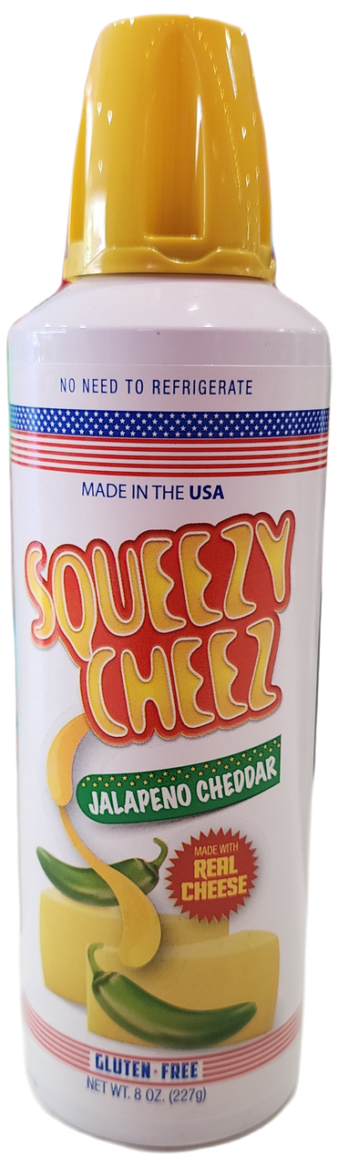 *New* Squeezy Cheese Cheddar Jalapeno