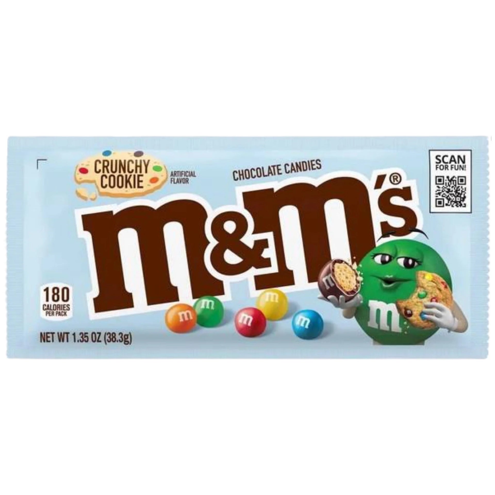 M&Ms Crunchy Cookie 38.3g