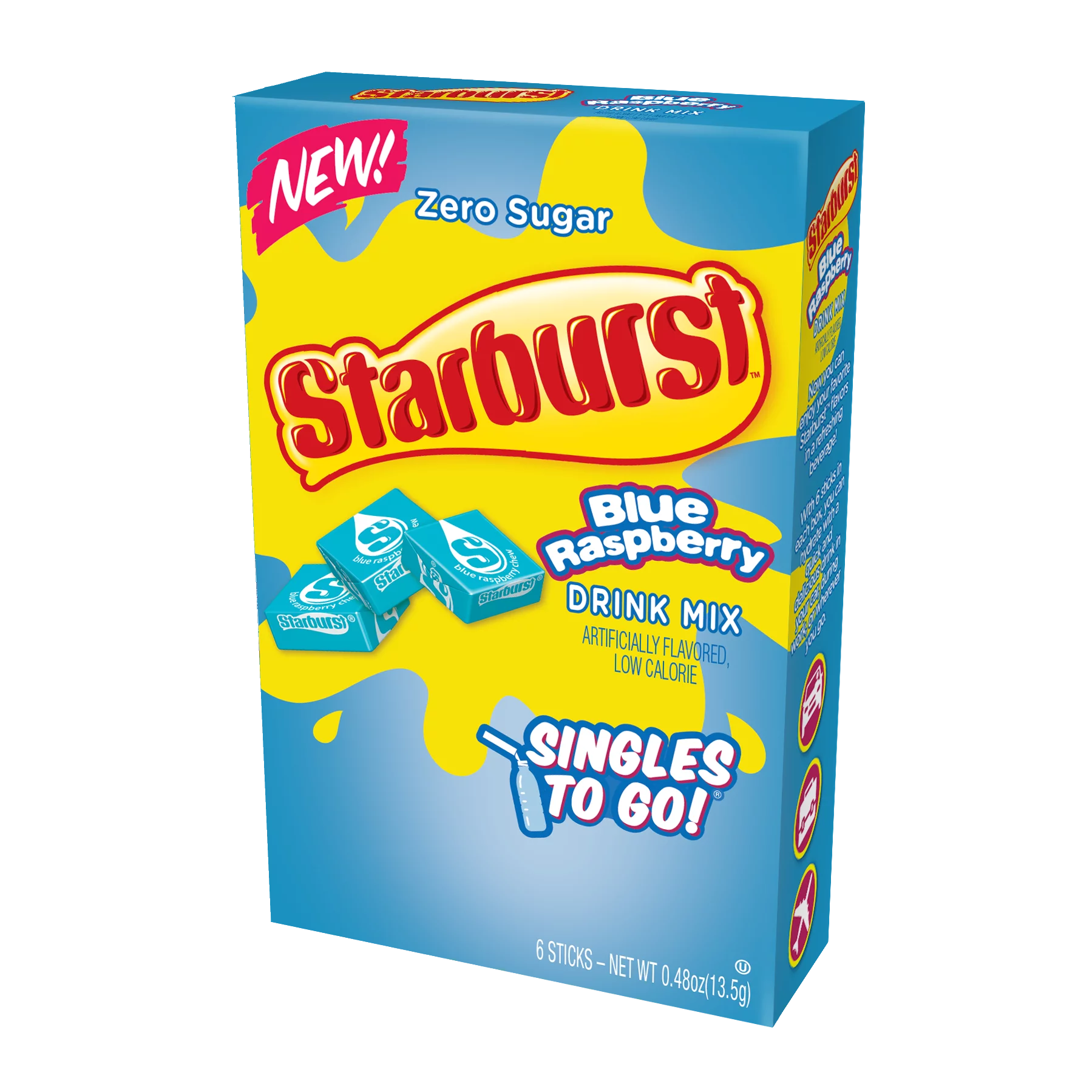 Starburst Blue Raspberry Zero Sugar Drinks Mix (USA)