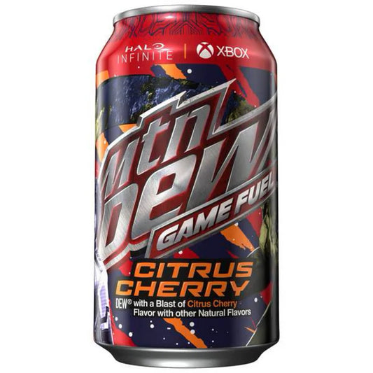 Mountain Dew Game Fuel Citrus Cherry 355ml (USA)