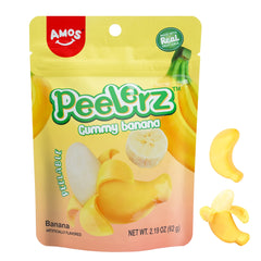 US Amos Peelerz Gummy Banana 170g