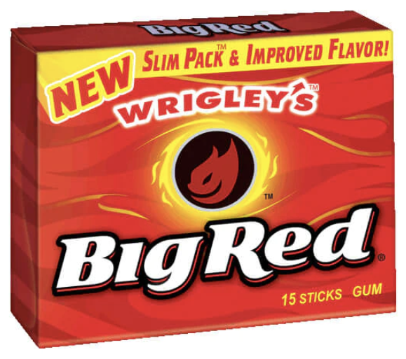 Wrigley's Big Red (15 Sticks)