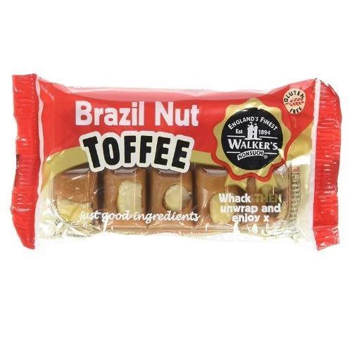 Walker's Nonsuch Brazil Nut Toffee bar 100g (UK)