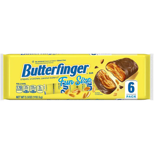 US Butterfinger Fun Size 110.5g