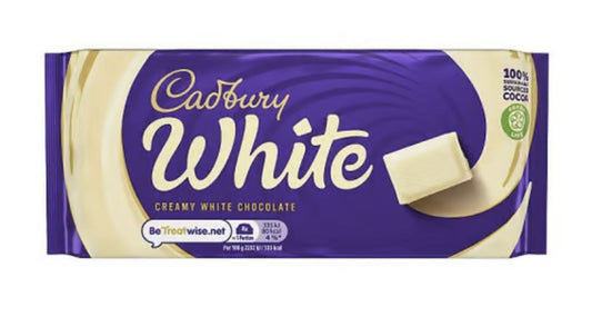 UK Cadbury Creamy White Chocolate 120g