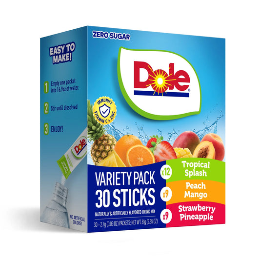 USA Watertok Dole Tropicals 3 Flavour Sugar Free
