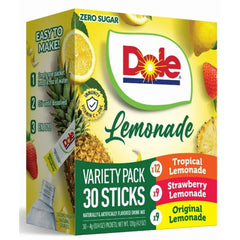 USA Watertok Dole Lemonade Drinks Mix Sugar Free