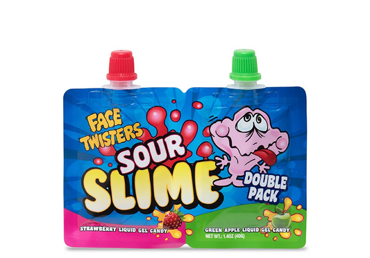 Face Twister Sour Slime Double Pack 40g (USA)