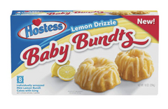 Hostess Baby Bundt Lemon Drizzle