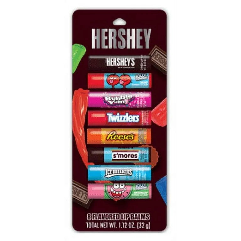 USA Hershey's Lip Balm 8pk