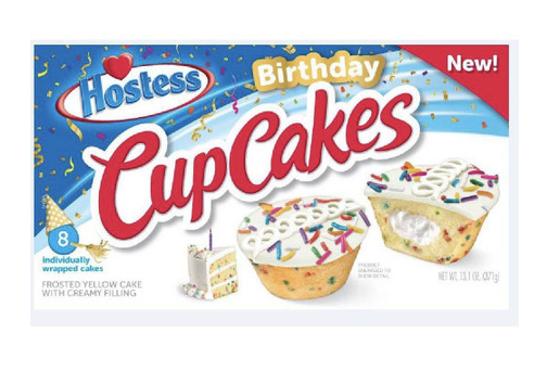 Hostess Birthday Cupcakes