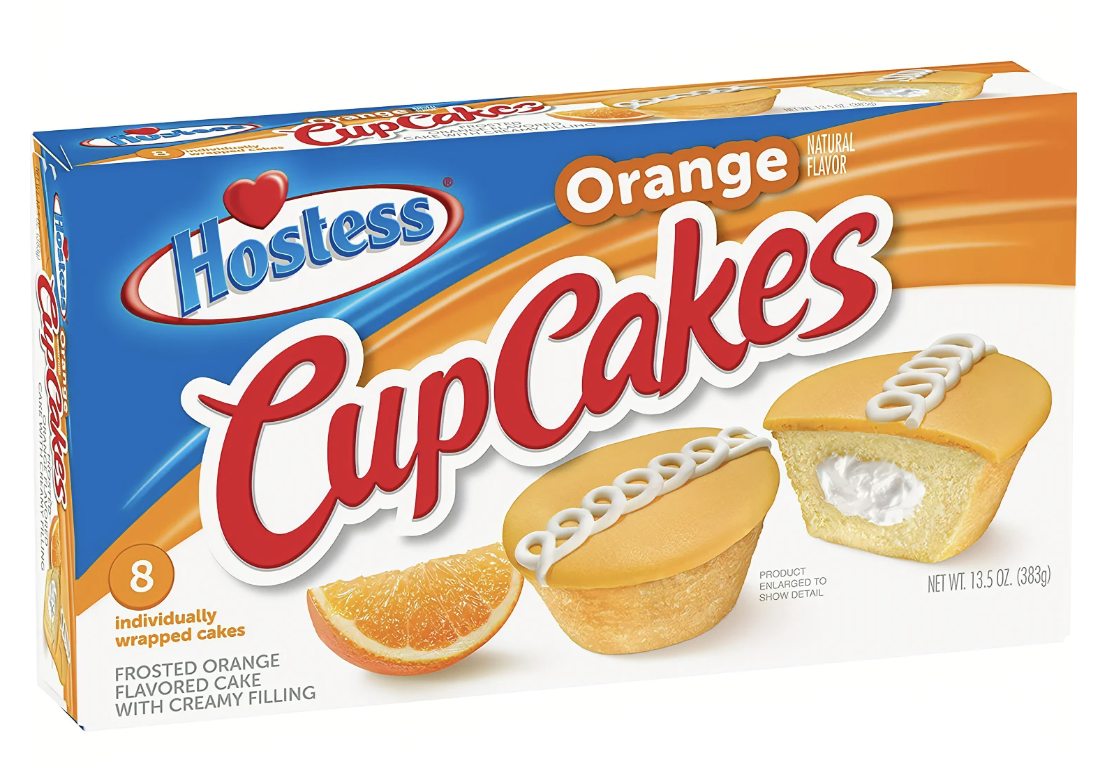 Hostess Cupcakes Orange