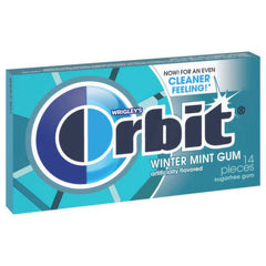 USA Orbit Winter Mint Gum Past BB Jan 2025