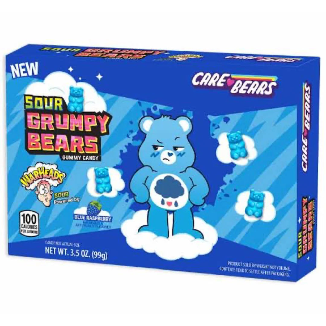 Warheads Sour Grumpy Bears 99g – One Stop Lolli Shop
