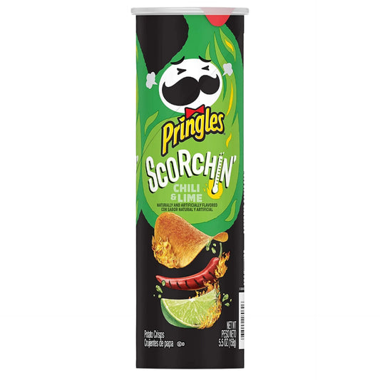 Pringles Scorching Chilli Lime 156g  (USA)