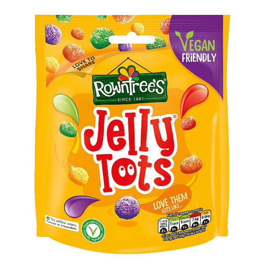 Rowntrees Jelly Tots 150g (Vegan)