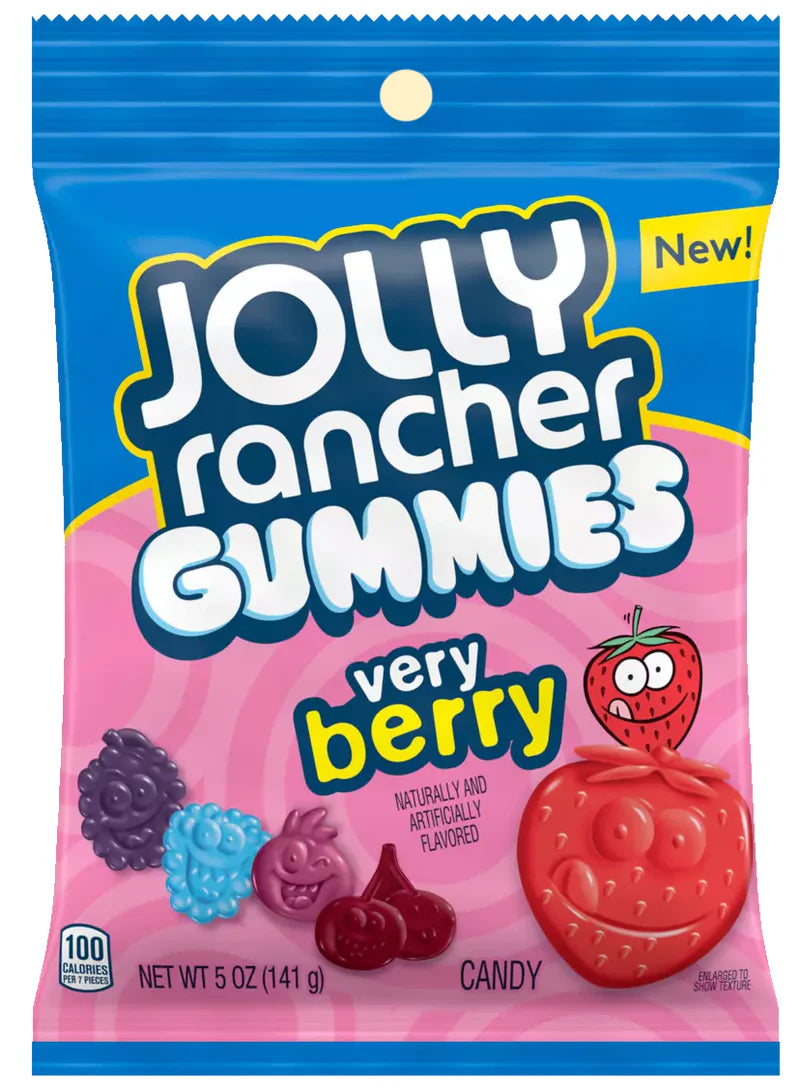 USA Jolly Rancher Gummies Very Berry 141g