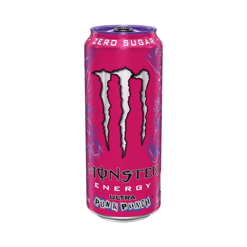 Monster Ultra Punk Punch Zero Sugar USA 473ml