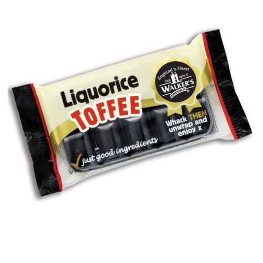 Walker's Nonsuch Liquorice Toffee bar 100g (UK)