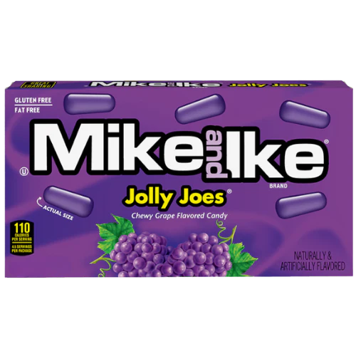Mike & Ike Jolly Joes Theatre Box 120g (USA)