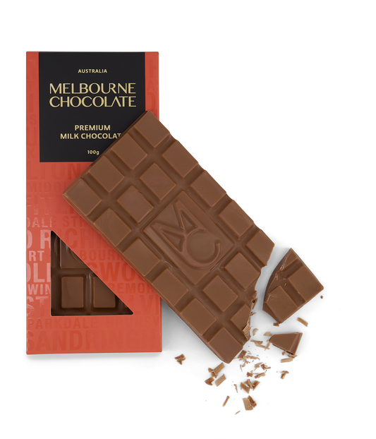 Premium Milk Chocolate Block 100g