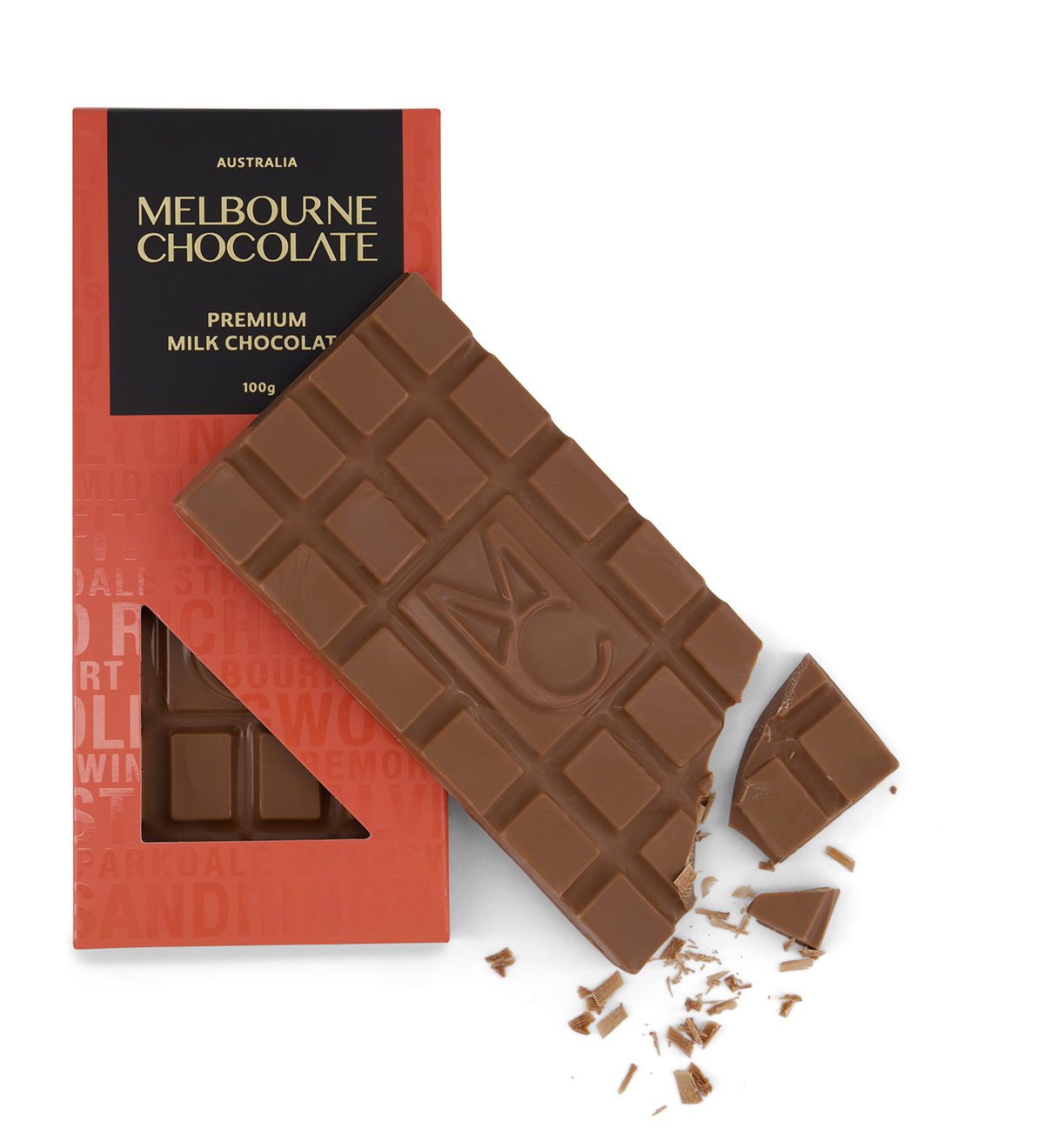 Premium Milk Chocolate Block 100g – One Stop Lolli Shop