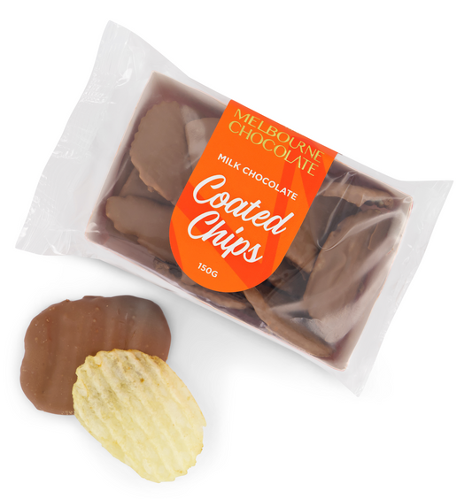 Premium Milk Chocolate Coated Chips 150g