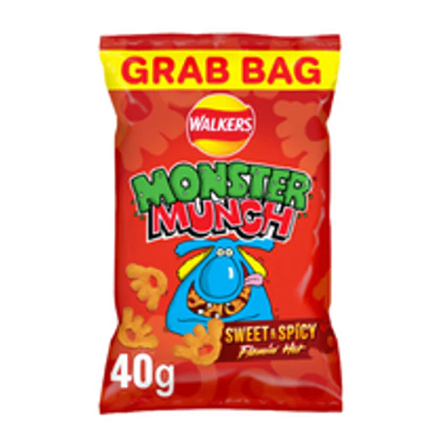 All UK Crisp - Walkers, Monster Munch, Quavers, Wotsits, McCoys (Singles)