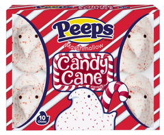 US Peeps Marshmallow Candy Cane 10pk