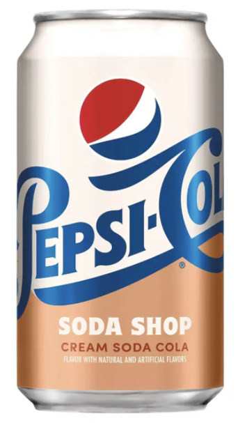 USA Pepsi Cream Soda Cola