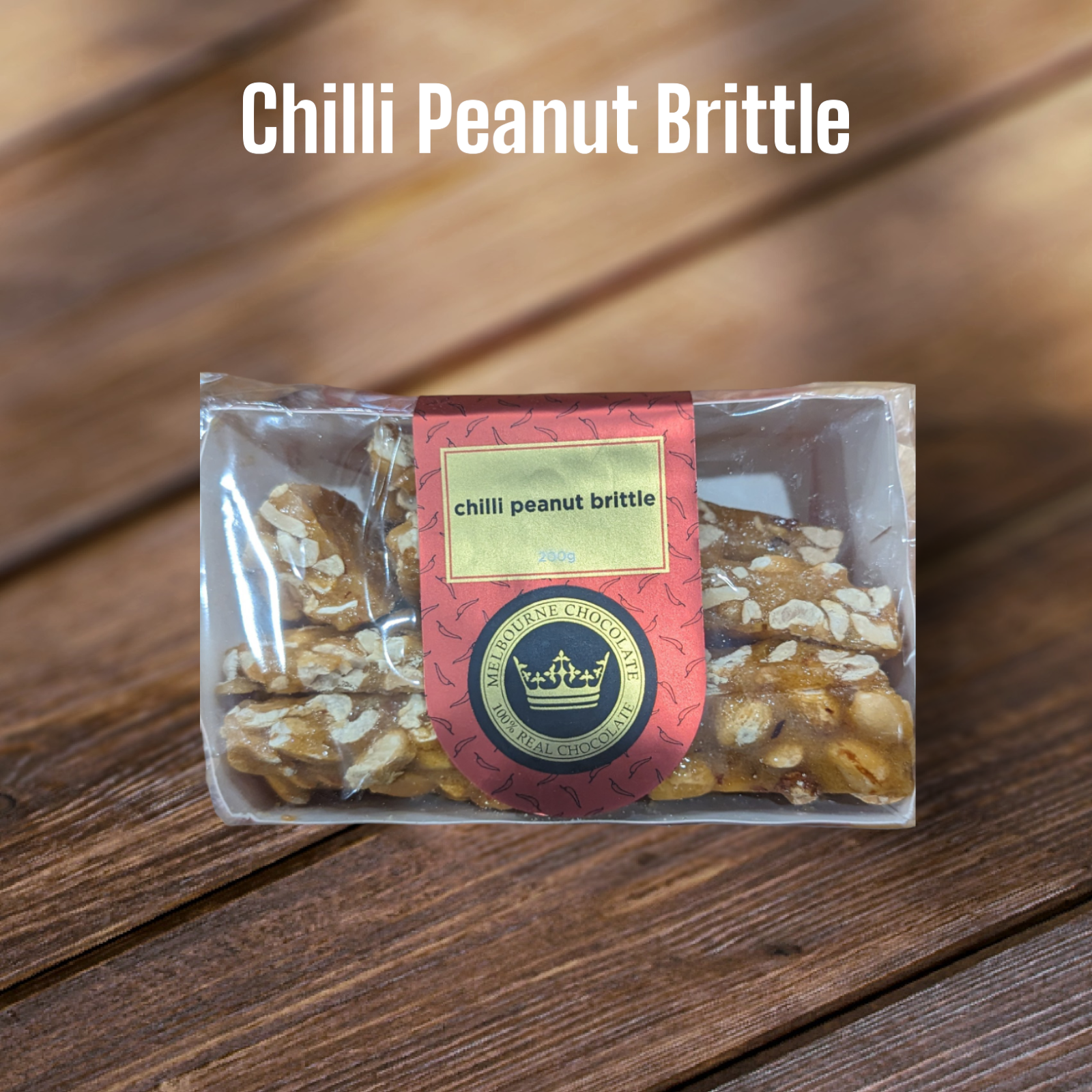 Premium Chilli Peanut Brittle 200g