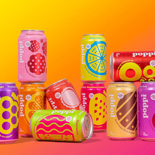 USA Poppi Prebiotic Soda Collection